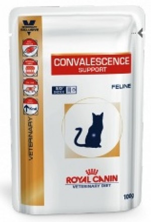 Влажный лечебный корм роял канин конвалесценс для кошек и котов в период выздоровления.